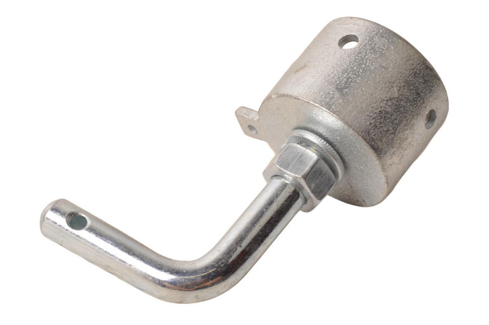 Cantonal Embout barre barre thoracique vans 53x43 mm - 90 degrés