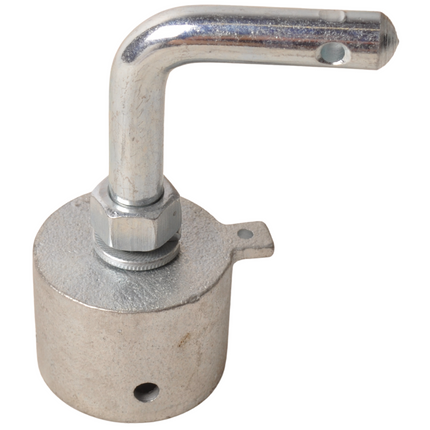 Cantonal Embout barre barre thoracique vans 53x43 mm - 90 degrés