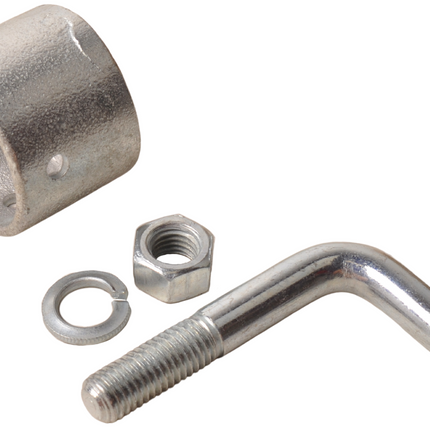 Cantonal Embout barre barre thoracique vans 53x43 mm - 90 degrés