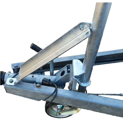 Cantonal Entretoise en acier galvanisé pour la roue avant AL-KO