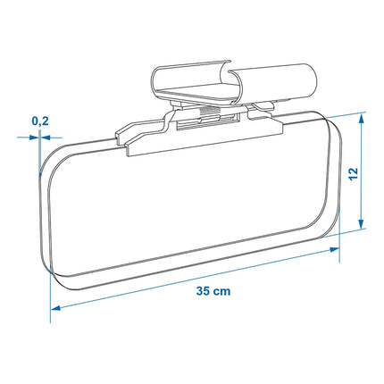 Cantonal Extension universelle de pare-soleil avec vision nocturne