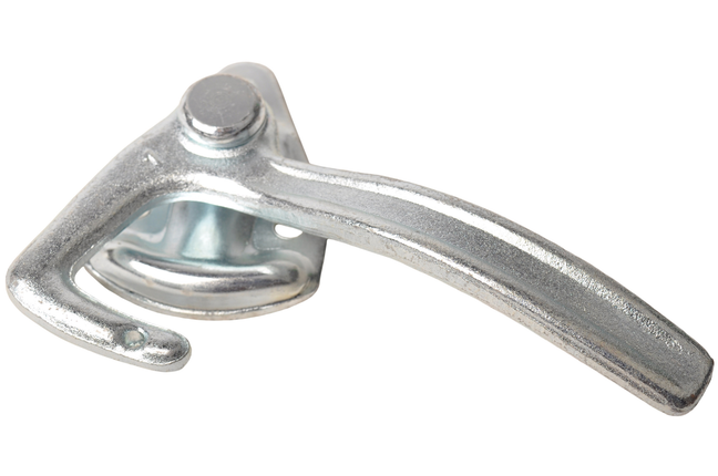 Cantonal Fermeture à levier coudé DROITE type 1 (grande plaque de montage)