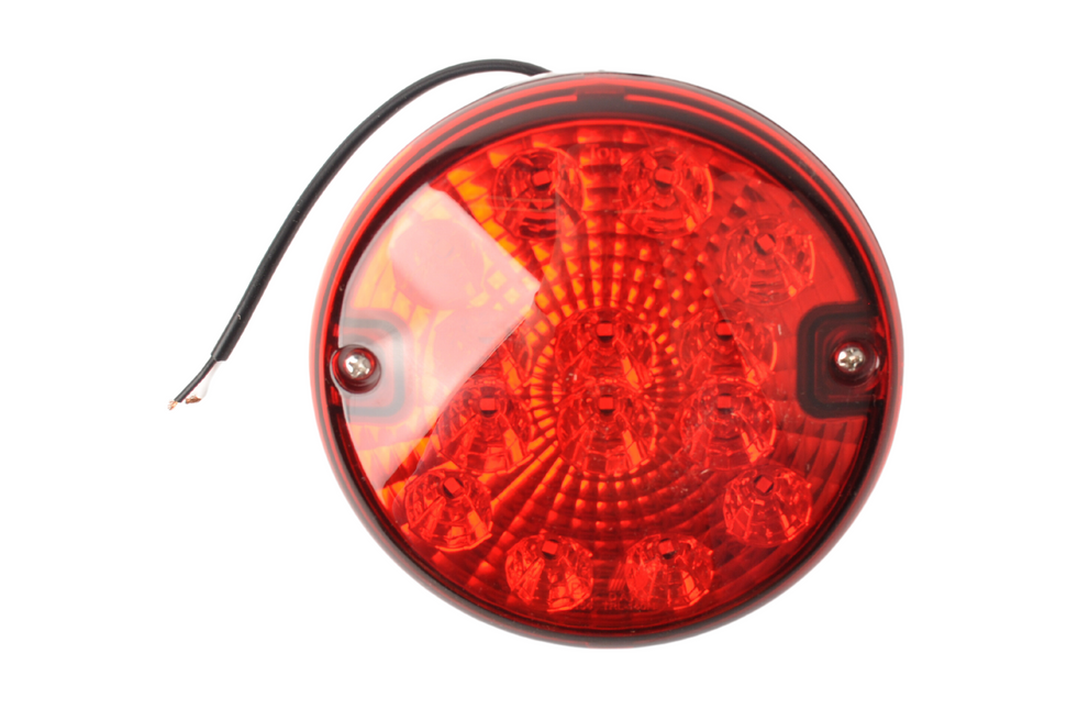 Cantonal Feu antibrouillard rond - 140x77 mm - LED - avec connexion de fil détachée