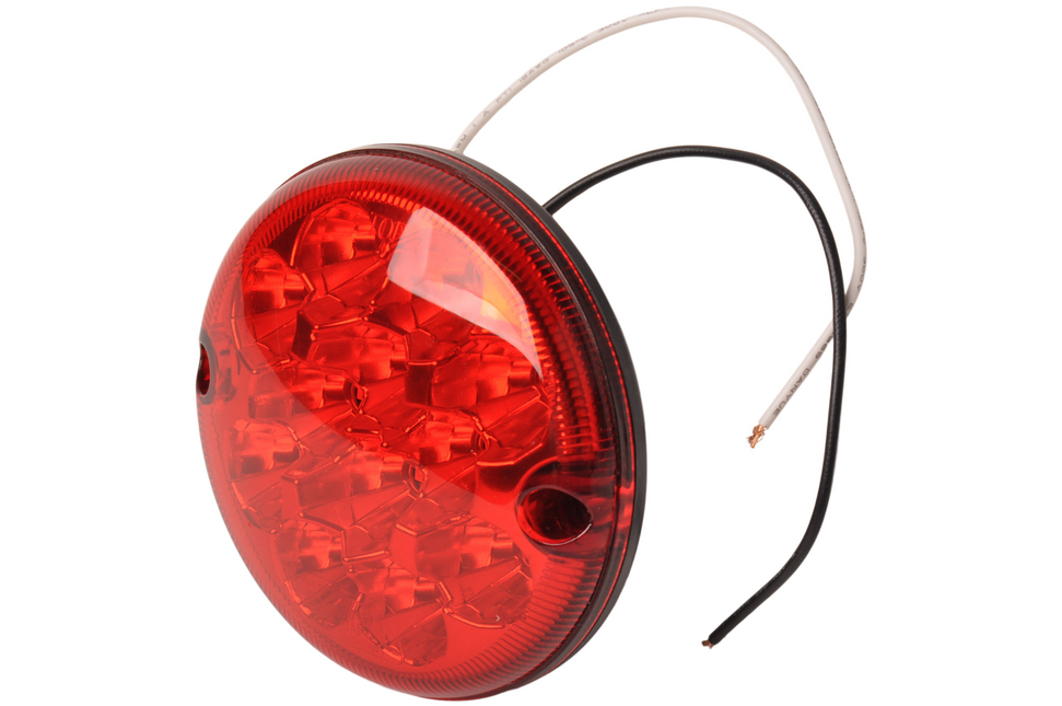 Cantonal Feu antibrouillard ronds - 95x25 mm - LED - avec connexion de fil unique