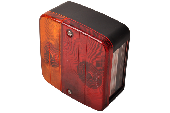 Cantonal Feu arrière de remorque - Cantonal - gauche/droite - connexion à douille - 105x95x50 mm