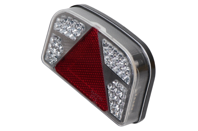 Cantonal Feu arrière de remorque - Cantonal LED - gauche - 244x149x48 mm - 56 LEDs