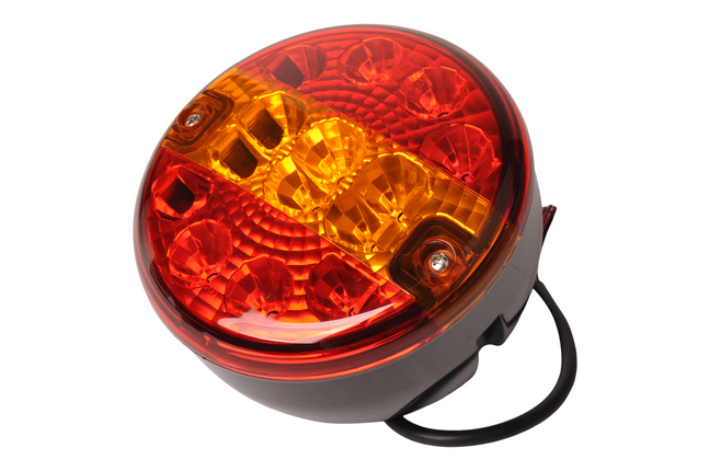 Cantonal Feu arrière LED ronds 140x80 mm