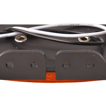 Cantonal Feu de gabarit latéral - feu de gabarit orange/jaune - connexion de câble détachée - LED