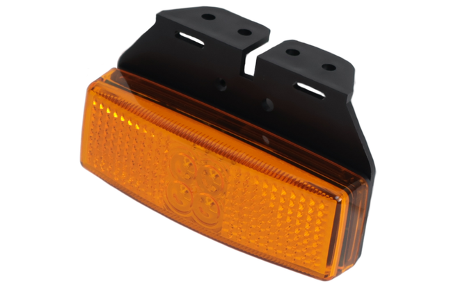 Cantonal Feu de gabarit latéral - feu de gabarit orange/jaune - connexion de câble détachée - LED