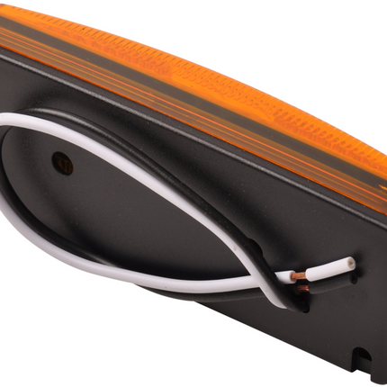 Cantonal Feu de gabarit latéral rectangulaire - feu de gabarit orange/jaune - connexion de câble unique - LED