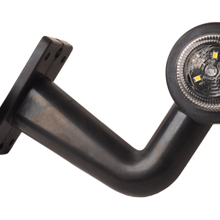 Cantonal Feu de gabarit LED droite-coudée rouge/blanche - gauche