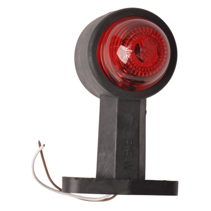 Cantonal Feu de gabarit rouge/blanc 120 mm droit