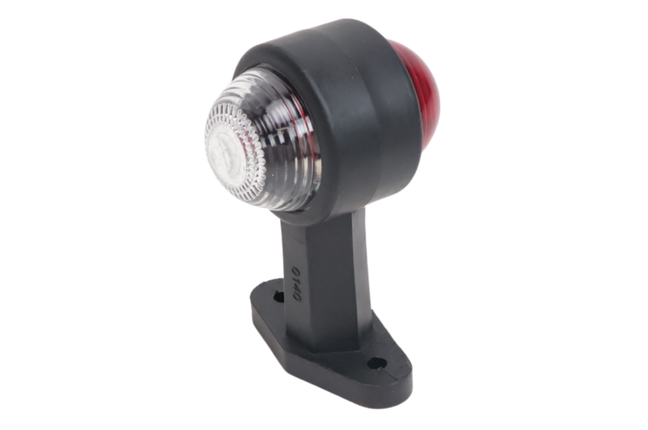 Cantonal Feu de gabarit rouge/blanc 120 mm droit