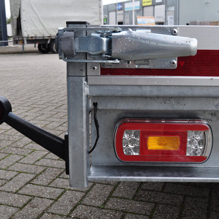 Cantonal Feu de gabarit rouge/blanc - 45 degrés - LED - 12/24 Volt