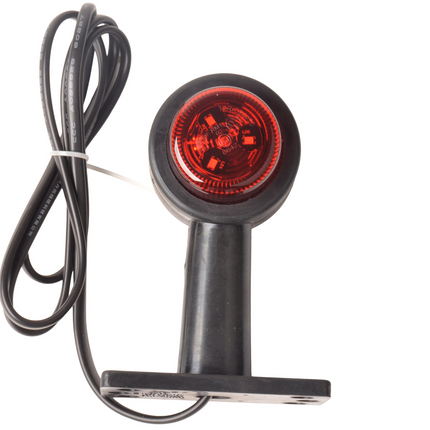 Cantonal Feu de gabarit rouge/blanc LED 12-24v
