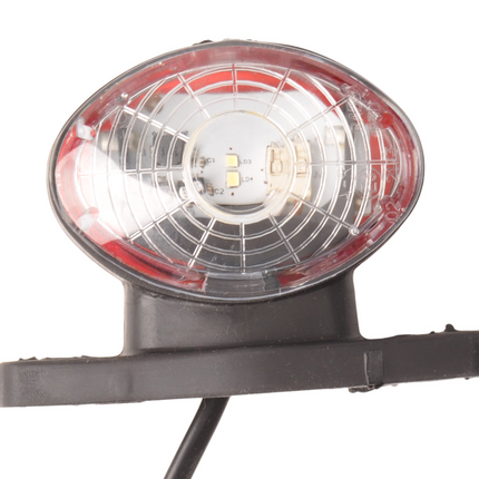 Cantonal Feu de gabarit semi-circulaire LED gauche/droite 12 Volt