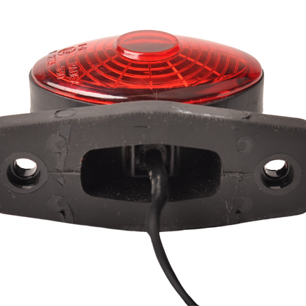 Cantonal Feu de gabarit semi-circulaire LED gauche/droite 12 Volt