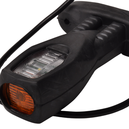 Cantonal Feu de position LED utilisable à gauche & à droite rouge/orange/blanc