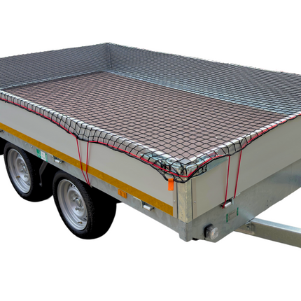 Cantonal Filet de remorque Premium - 350x180 cm - filet maillé - incluant un bord élastique - résistant aux UV