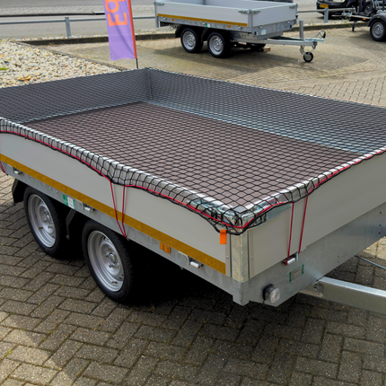 Cantonal Filet de remorque Premium - 400x250 cm - filet maillé - incluant un bord élastique - résistant aux UV