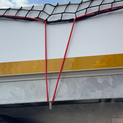 Cantonal Filet de remorque Premium - 500x350 cm - filet maillé - incluant un bord élastique - résistant aux UV