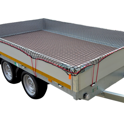 Cantonal Filet de remorque Premium - 570x350 cm - filet maillé - incluant un bord élastique - résistant aux UV