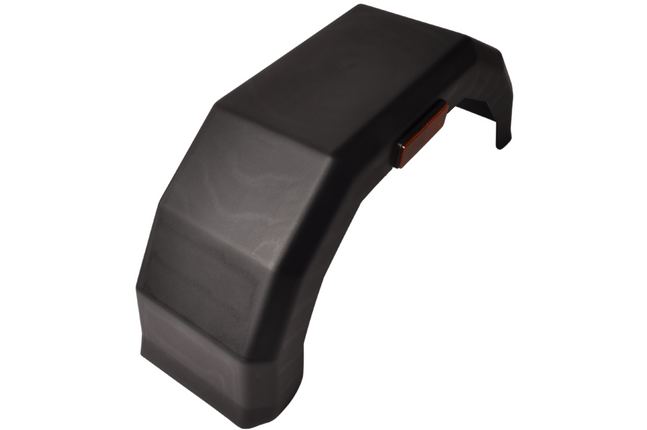 Cantonal Garde boue 10 pouces - 610x150x250 mm - avec réflecteur latéral