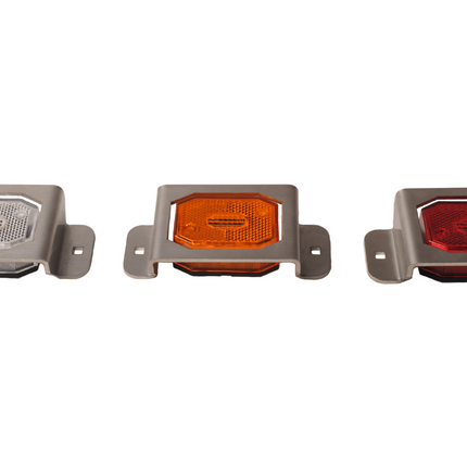 Cantonal Grille de Protection Aspöck Flexipoint - Compatible avec feux arrière Flexipoint - Inox - 130x64x27 mm