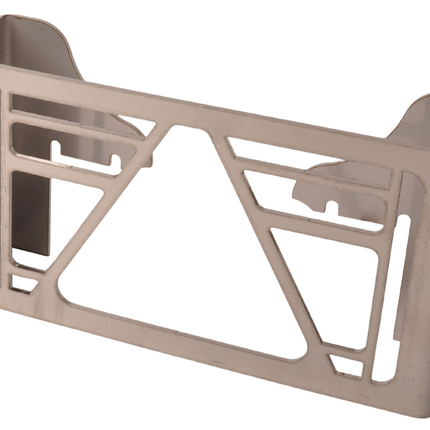 Cantonal Grille de protection Multiled 4 - 253x141x63,7 mm - avec triangle libre - matériau en acier inoxydable