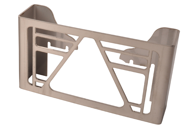 Cantonal Grille de protection Multiled 4 - 253x141x63,7 mm - avec triangle libre - matériau en acier inoxydable