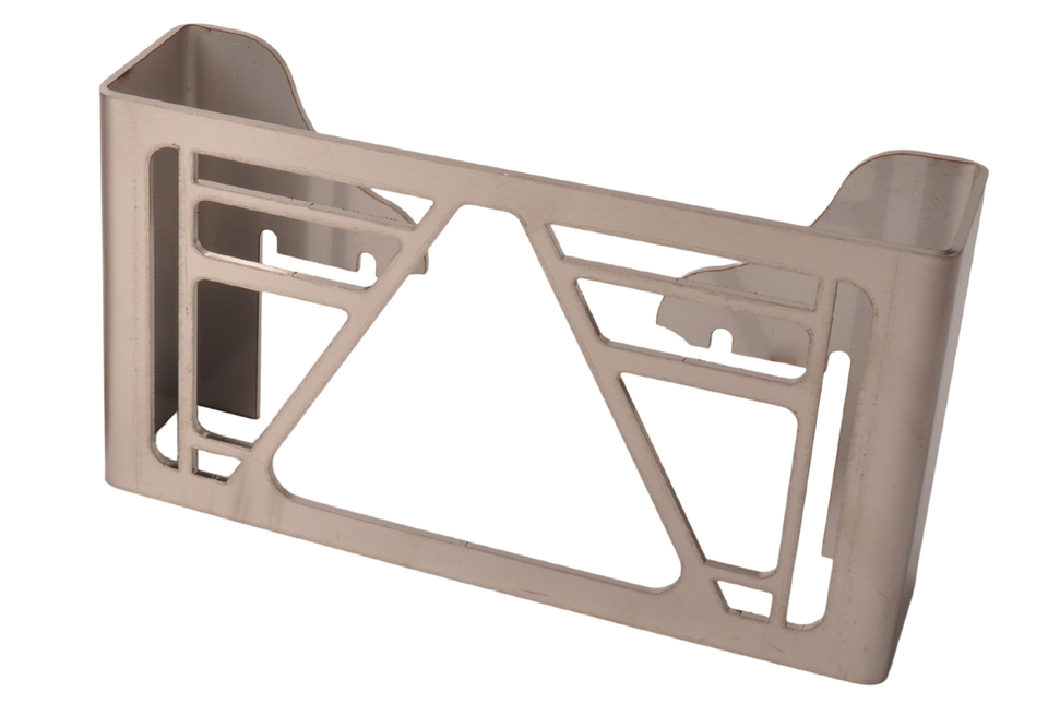 Cantonal Grille de protection Multiled 4 - 253x141x63,7 mm - avec triangle libre - matériau en acier inoxydable