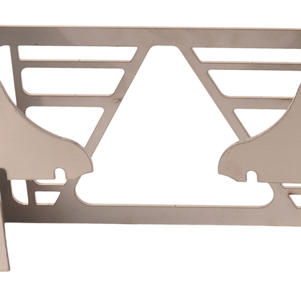 Cantonal Grille de protection Multiled 4 - 253x141x63,7 mm - avec triangle libre - matériau en acier inoxydable