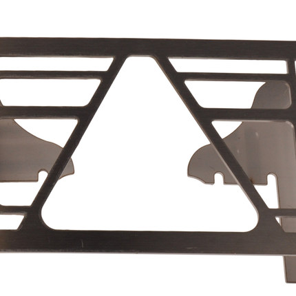 Cantonal Grille de protection Multiled 4 - 253x141x63,7 mm - avec triangle libre - matériau en acier inoxydable