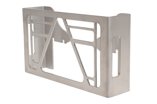 Cantonal Grille de protection Multiled 4 - 253x141x63,7 mm - avec triangle libre - matériau en acier inoxydable