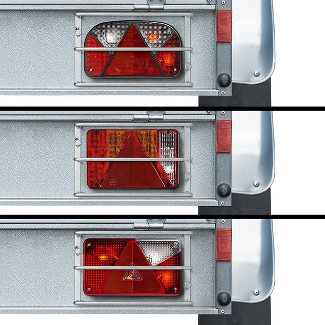 Cantonal Grille de Protection pour remorque en acier 250x130x60 mm - convient aussi pour Aspöck Multipoint