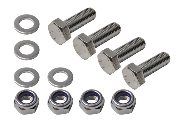 Cantonal Jeu de boulons M12x35 mm - convient pour pied de support basculant