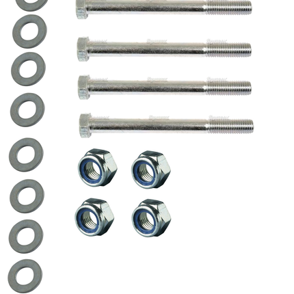 Cantonal Jeu de boulons M12x90 mm - adapté à l'essieu non freiné Schlegl