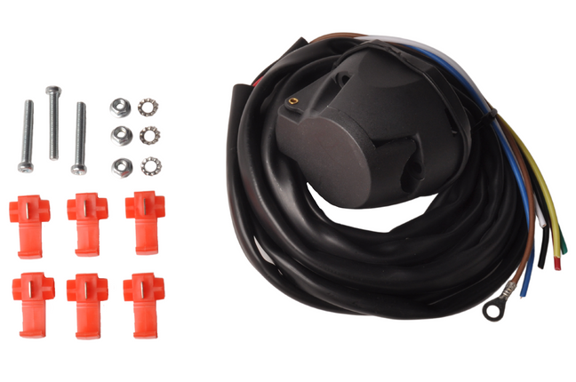 Cantonal Jeu de câbles complet pour l'attelage de remorque (7 pôles)