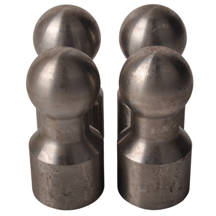 Cantonal Jeu de charnières de basculement pour benne à 3 côtés