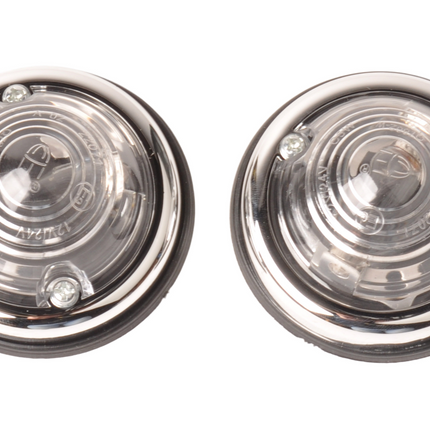 Cantonal Jeu de feux de position blanc (2 pièces)