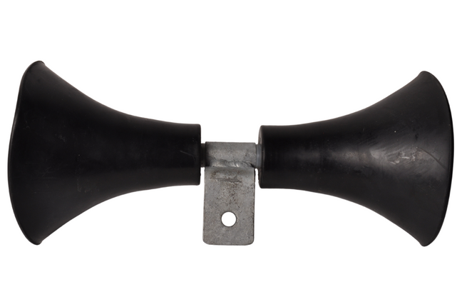 Cantonal Jeu de rouleaux de trompettes premium - noir - pour annexe - 400x140 mm