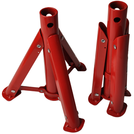 Cantonal Jeu de supports d'essieu en 2 parties avec une charge maximale de 3 tonnes