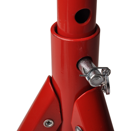 Cantonal Jeu de supports d'essieu en 2 parties avec une charge maximale de 3 tonnes