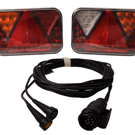 Cantonal Kit d'éclairage LED Fristom 13 broches - incluant des résistances intégrées - choisissez le câble principal souhaité