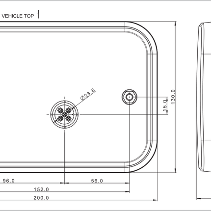 Cantonal Kit d'éclairage LED Fristom 13 broches - incluant des résistances intégrées - choisissez le câble principal souhaité