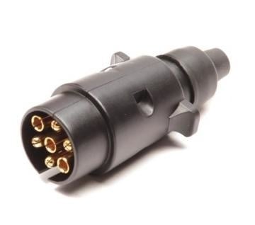 Cantonal Kit d'éclairage LED sur aimants avec 12 mètres de câble principal - 7 broches - idéal pour les remorques bateaux