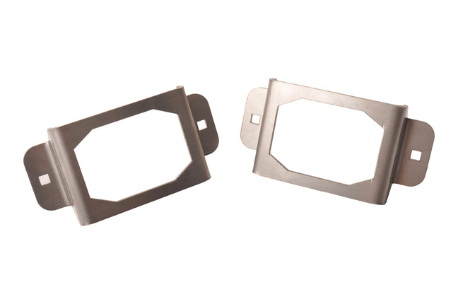 Cantonal Lot de 2 grilles de protection - Adapté aux feux arrière Flexipoint - Inox - 130x64x27 mm