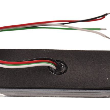 Cantonal Luminaire de secours à LED orange - dimensions 113x42x12 mm - 12 leds