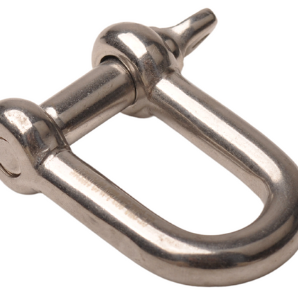 Cantonal Manille D 10 mm en acier inoxydable 316