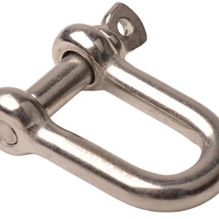 Cantonal Manille D 8 mm en acier inoxydable 316